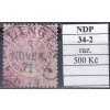 Hufeisenstempel 34-2 NDP razítkované