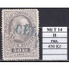 Rakousko Mi T 14 H razítkované