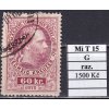 Rakousko Mi T 15 G razítkované