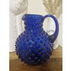 Nádherný kobaltový džbán HOBNAIL