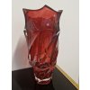 Křišťálová váza z kol. FLAMENCO - Bohemia Treasury