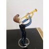 Skleněná figurka Trumpetista - Jaroslav Brychta