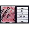 ČSR I 105 A III po nálepce zkoušené