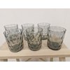 Šedé skleničky z foukaného skla - EGERMANN