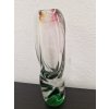 Duhová váza z hutního skla - Josef Rozínek