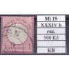 Deutsches Reich Mi 19 XXXIVb razítkované KB
