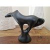 Royal Dux „Black Mare“ - vzácná porcelánová  klisnička