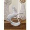 Royal Dux „Levotočivý hřebeček“ - ikonická porcelánová plastika