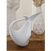 Royal Dux „Brusel Swan Loop“ - porcelánová plastika labutě