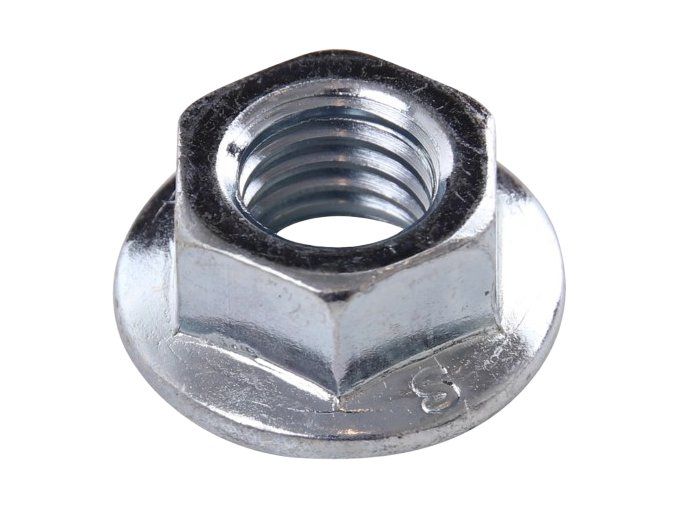 Cylinder Nut Silver, M8