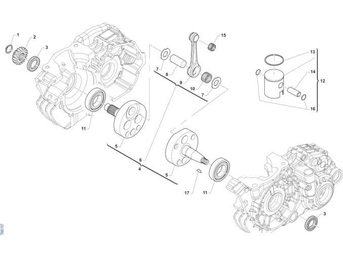 KZ-R1 - CRANKSHAFT