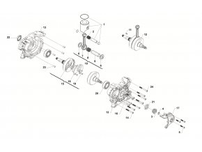 CRANKSHAFT AND CRANKCASE