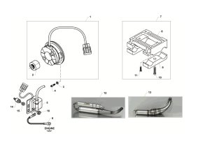 INGNITION MOTOR MOUNT EXHAUST