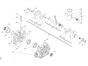 MINI2 CRANKSHAFT AND CASE