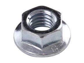 Cylinder Nut Silver, M8