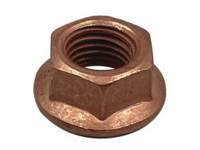 Cylinder Nut Copper, M8