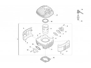 MINI 3:3B CYLINDER AND HEAD