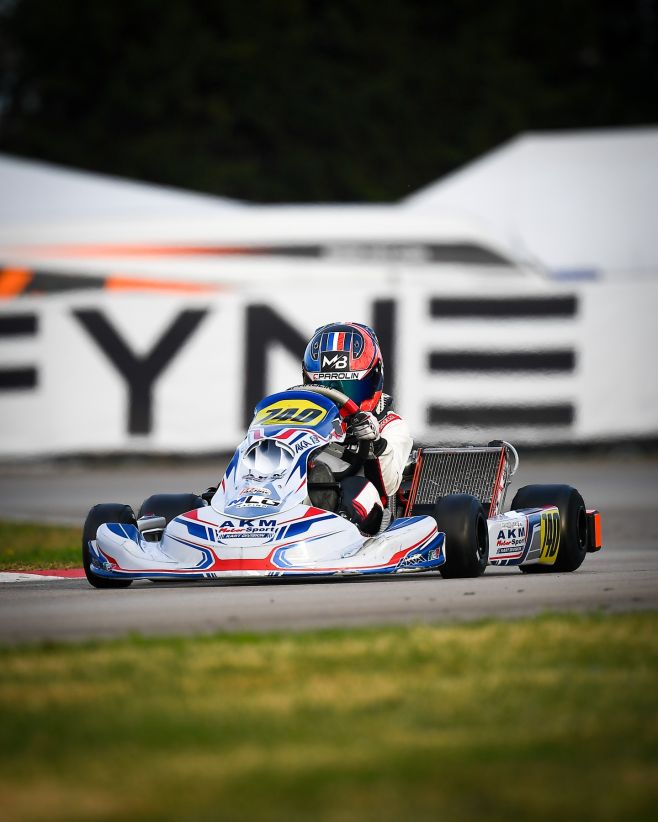 POLEEE POSITION !! Brageot - AKM/Mlg take the pole position in the OKN Junior category at Kartodromo La Conca, for the...