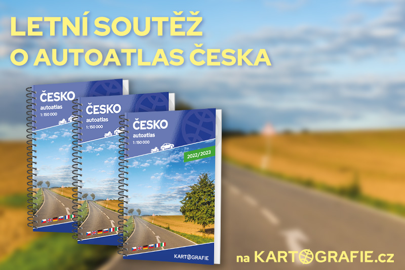 Letní soutěž o autoatlas Česka