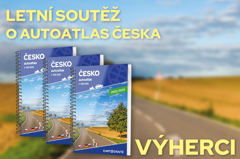 Výherci soutěže o autoatlas Česka