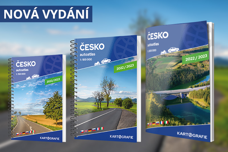 Nová vydání autoatlasů