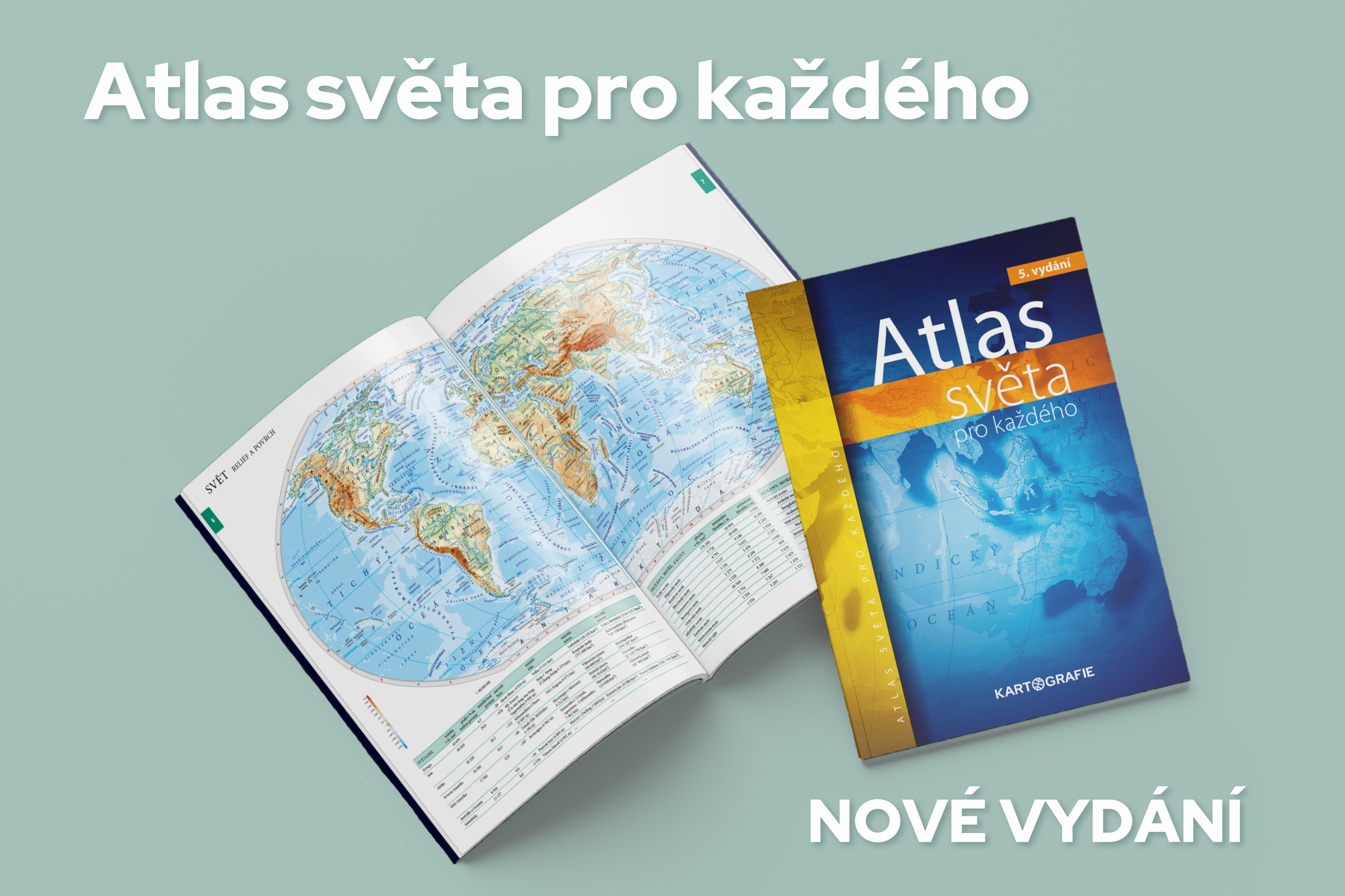 Atlas světa pro každého v novém vydání