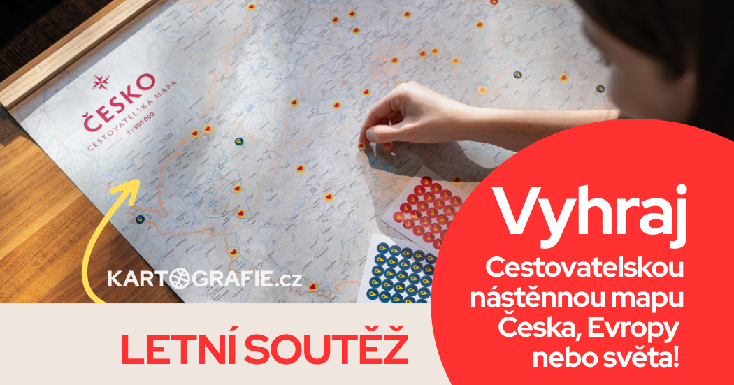 Letní soutěž o Cestovatelské mapy