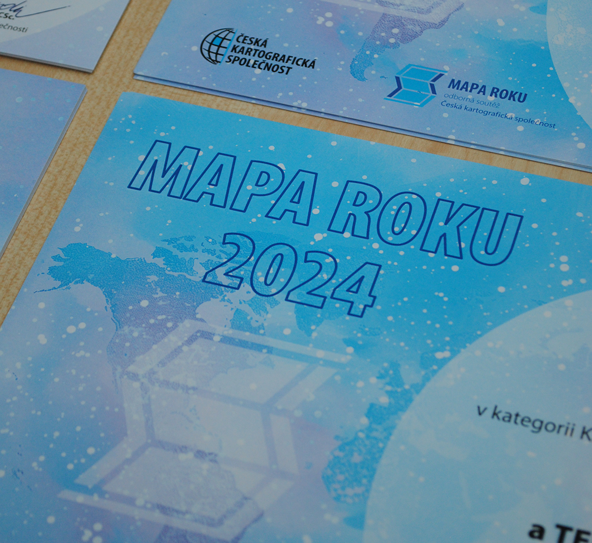 Dvojnásobné ocenění v soutěži Mapa roku 2024