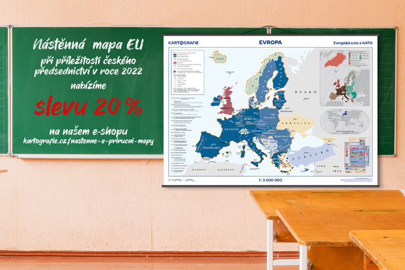 Mimořádná sleva na mapy EU