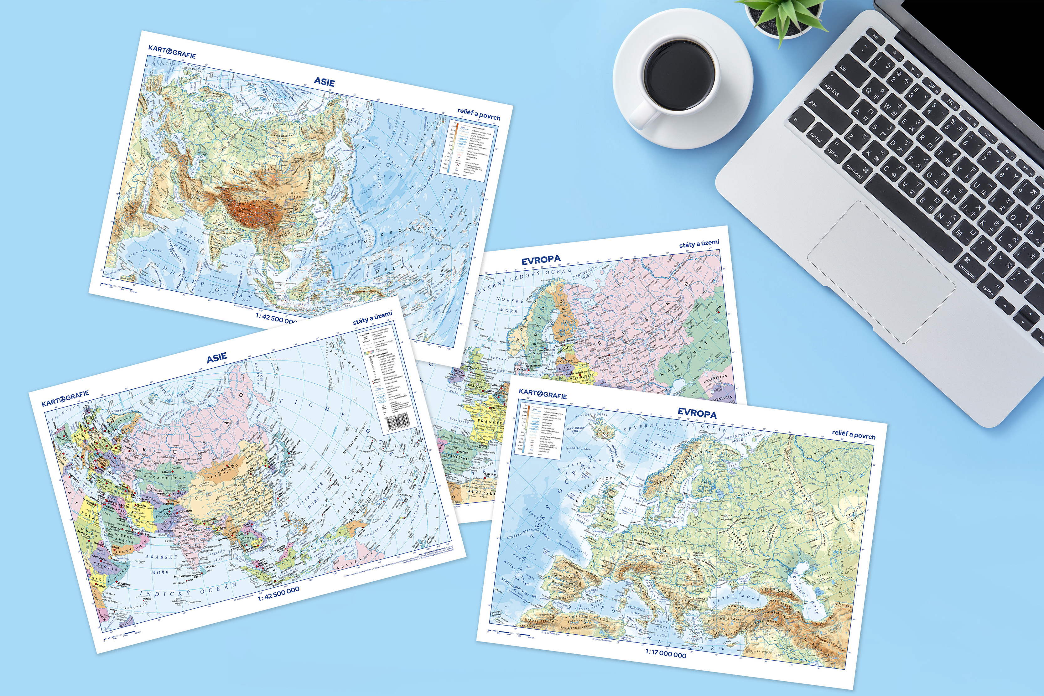 Nové příruční mapy