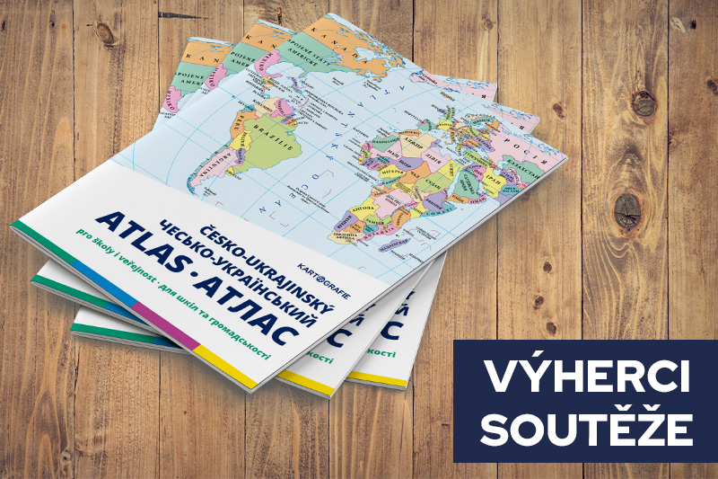 Výherci soutěže o Česko-ukrajinský atlas