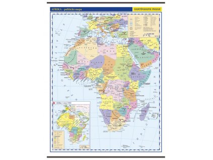 2565 afrika skolni nastenna politicka mapa