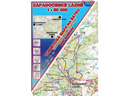 2955 4 zapadoceske lazne 1 50 000 mapa na satku