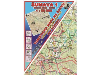 2970 4 sumava 1 zelezna ruda susice 1 50 000 mapa na satku