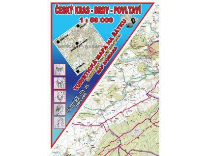 2982 4 cesky kras brdy povltavi 1 50 000 mapa na satku