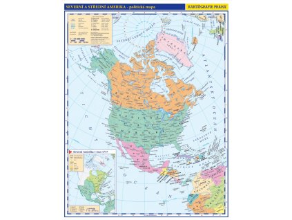 3150 severni a stredni amerika prirucni politicka mapa
