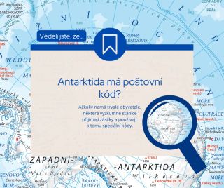 Věděli jste, že Antarktida má vlastní poštovní kód? Ačkoliv nemá trvalé obyvatele, některé výzkumné stanice přijímají...