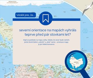 Věděli jste, že severní orientace na mapách vyhrála teprve před pár stovkami let? #vedelijste