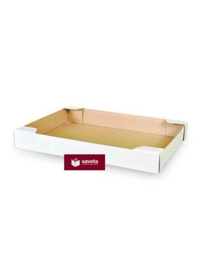 Zákusky a torty 460x350x60mm Biela (T6)
