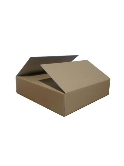 FEFCO 201, 400x400x100mm, 3VLB Hnedo-Hnedá