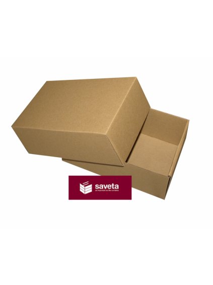 FEFCO 0331,195x115x80mm spodok, 205x125x70mm vrch (0409)