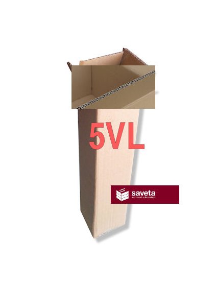 (01 fl.) FEFCO 201, 100x100x330 mm, 5VL, na šampanské