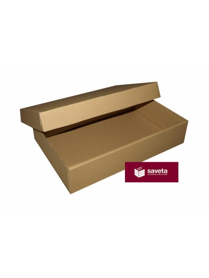 FEFCO 0331, 280x185x60mm spodok, vrch 285x185x38mm, (0217/01) (0218/02)