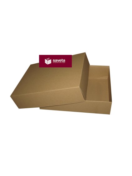 FEFCO 0331, 295x240x75mm spodok, vrch 305x248x75mm, (0276/01) (0277/02)