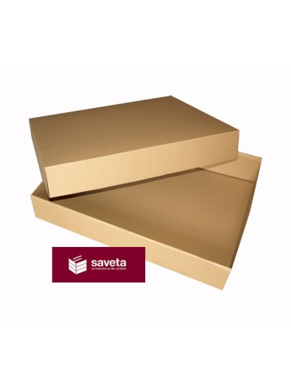 FEFCO 0331, 545x445x90mm spodok, vrch 550x450x84mm, (0347/01) (0346/02)