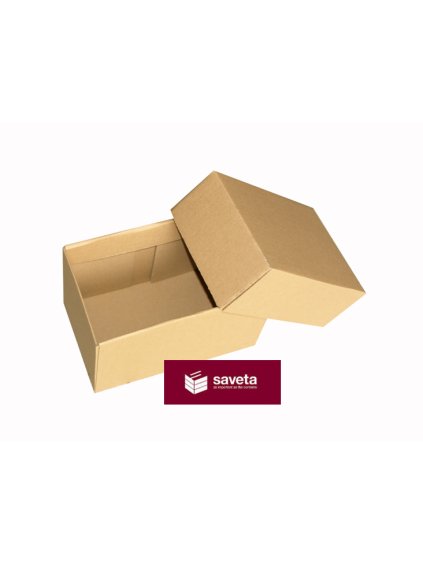 FEFCO 0331, 225x140x135mm spodok, vrch 235x150x80mm, (0027/01) (0027/02)