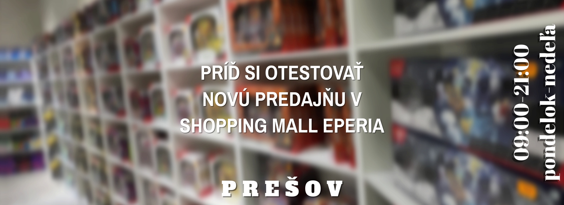 Otvorenie novej predajni v Prešove