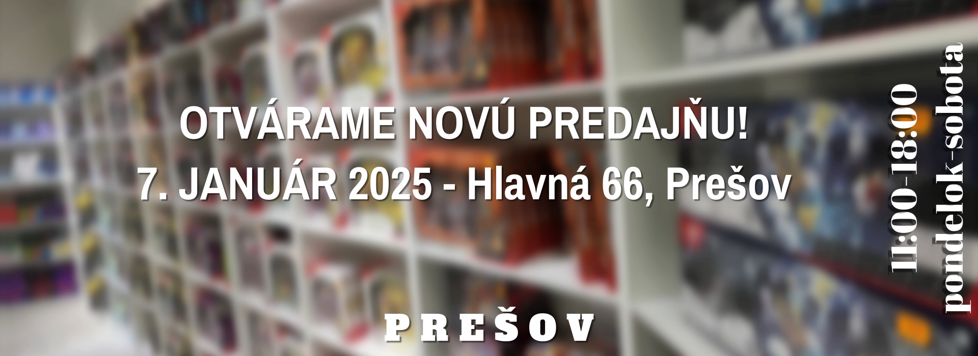 Otvorenie novej predajni v Prešove