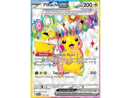 Pikachu ex SSP 219