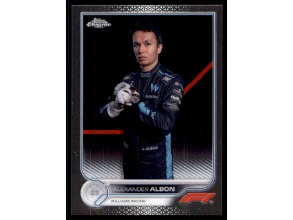 Alexander Albon Topps Chrome 2022 #54